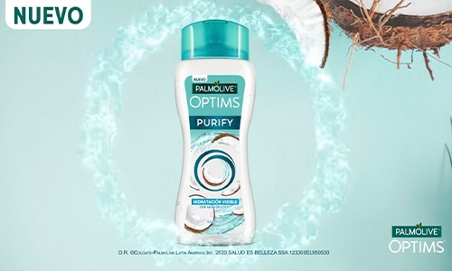 Descubre el ingrediente del Nuevo Shampoo Palmolive Optims Purify